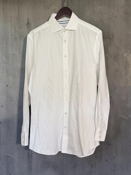 Charles Tyrwhitt Other - Charles Tyrwhitt Men's White Dress Shirt Slim Fit Non-Iron 16 35 Long Sleeve